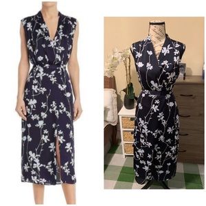 Equipment floral midi dress size Xs